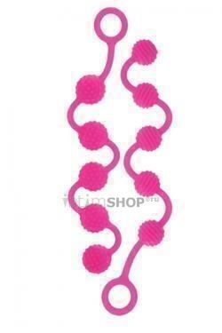 

Набор анальных цепочек California Exotic Novelties Posh Silicone O Beads, розовый