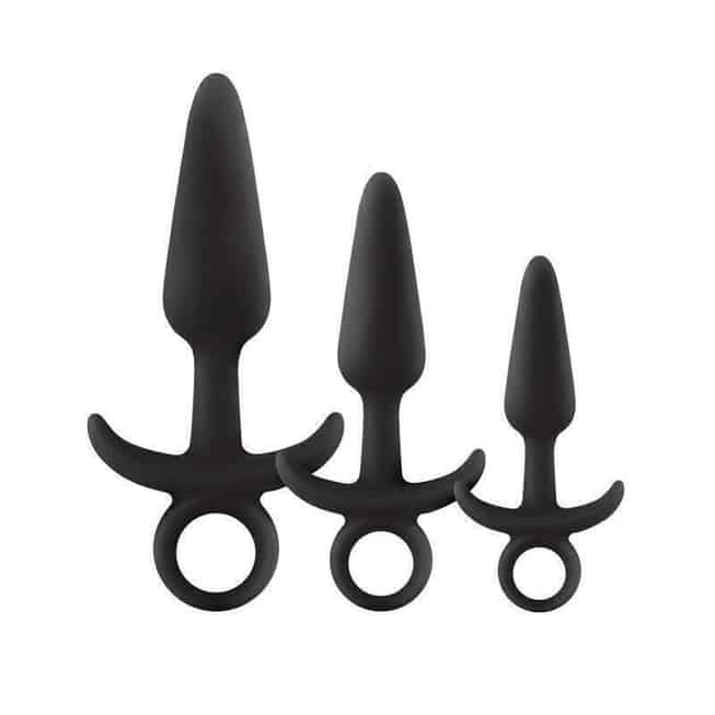 Набор анальных пробок NSNOVELTIES Renegade Mens Tool Kit, черный
