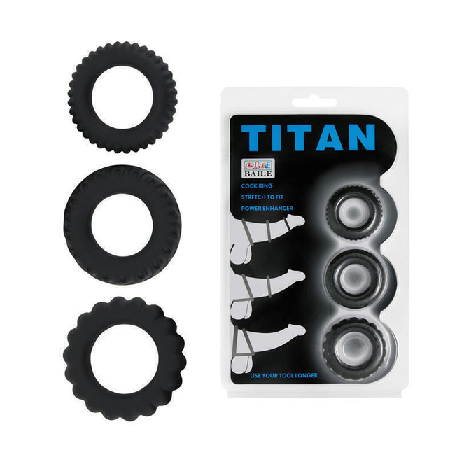 Набор эреционных колец TITAN