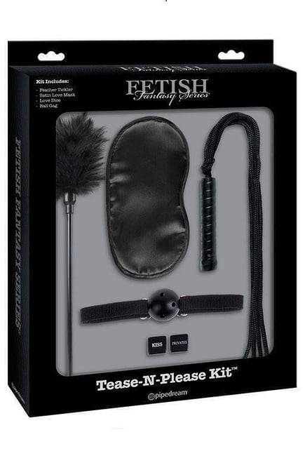 Набор Fetish Fantasy Limited Edition Tease-N-Please Kit, черный