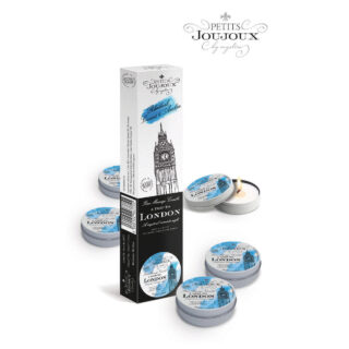 Массажные свечи Pettits Joujoux London Refill Свежесть, 5 шт по 33 гр в наборе