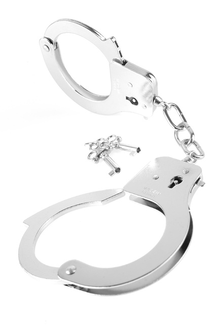 Наручники Металлические Designer Cuffs, серебристые