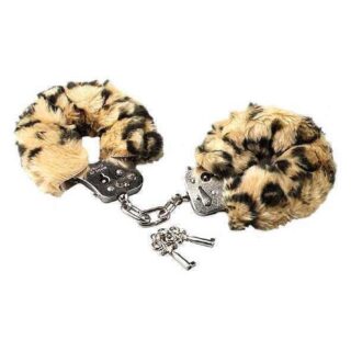 Наручники с Мехом Love Cuffs Leopard Plush