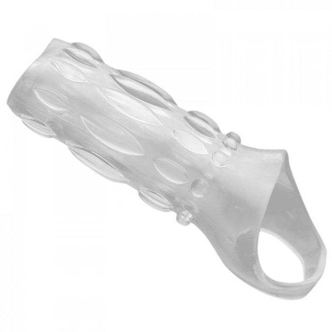 Насадка Clear Sensations Enhancer Sex Sleeve, прозрачный - XR Brands