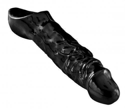 Насадка Mamba Cock Sheath Packaged, черная - XR Brands