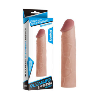 Насадка удлиняющая LoveToys Pleasure X-Tender 1050, телесная