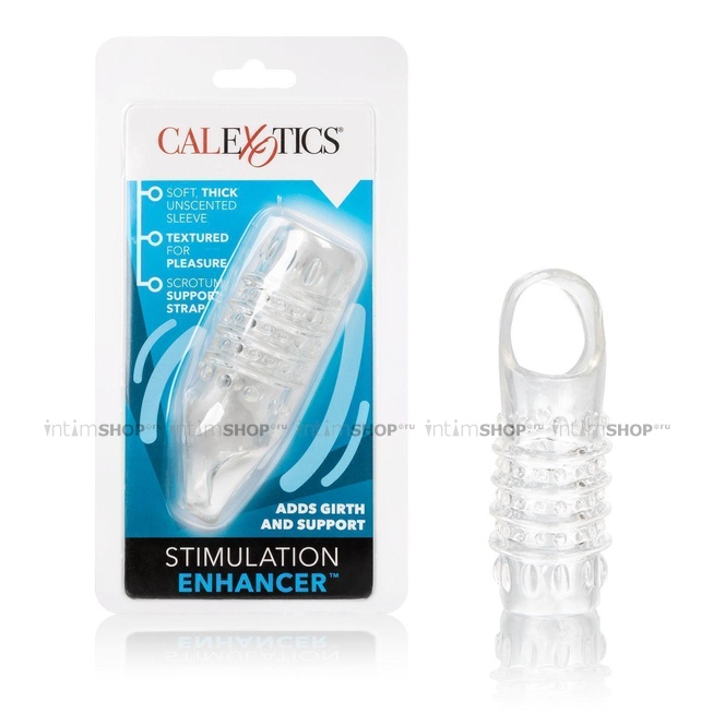 

Открытая насадка с подхватом мошонки Stimulation Enhancer™ - CalExotics