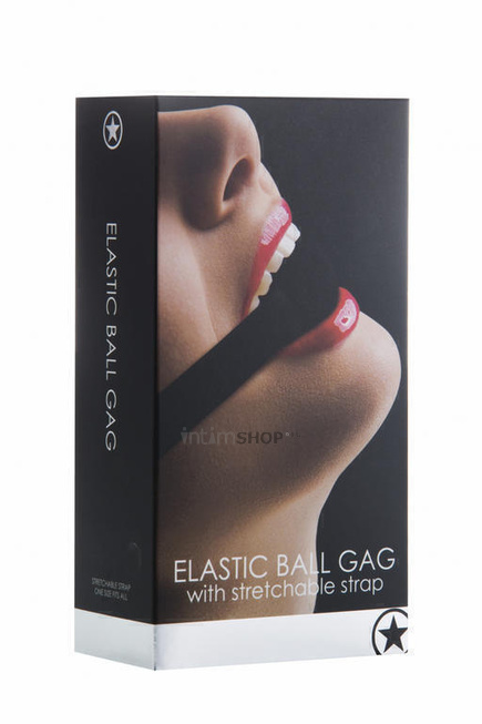 Кляп-шарик Elastic  Ball Gag Shots от IntimShop
