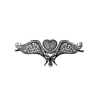 Маскарадная маска Swan, чёрная