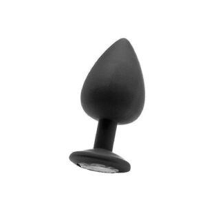 Анальная пробка с кристаллом Diamond Butt Plug (Extra Large) Shots