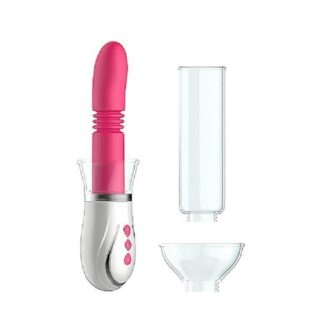 Набор Thruster 4 in 1 Rechargeable Couples Pump Kit Shots, розовый