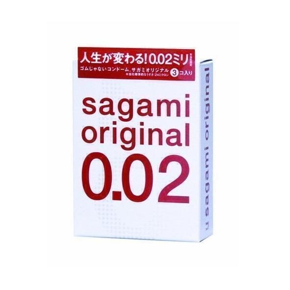 Полиуретановые презервативы Sagami Original 0.02 №3 от IntimShop