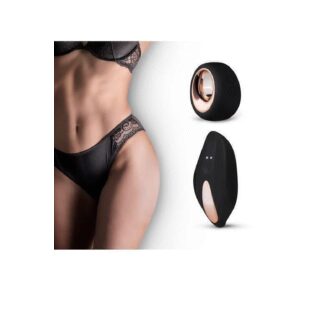 Трусики-слипы с вибромассажером для стимуляции клитора Vibrating Briefs EDC Wholesale, чёрный, S/L