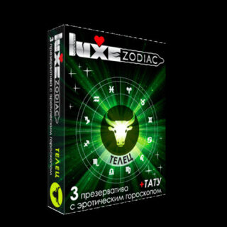 Презервативы Luxe Zodiac Телец №3 + Тату