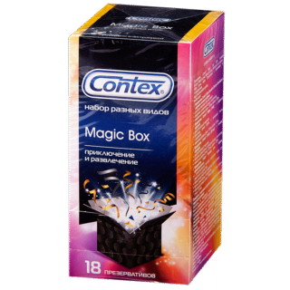 Презервативы Contex Magic Box, набор 18 шт.