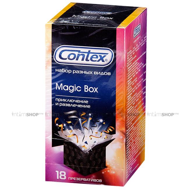 

Презервативы Contex Magic Box, набор 18 шт.