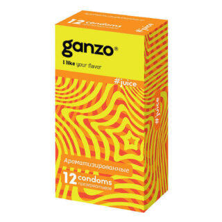 Презервативы Ganzo Juice №12 ароматизированные