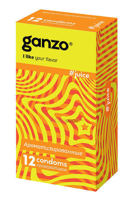 Презервативы Ganzo Juice №12 ароматизированные от IntimShop