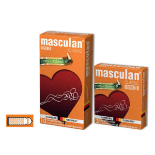 Презервативы Masculan №3 Classic с Колечками и Пупырышками 10 шт