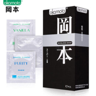 Презервативы Okamoto Skinless Skin Super 10 шт