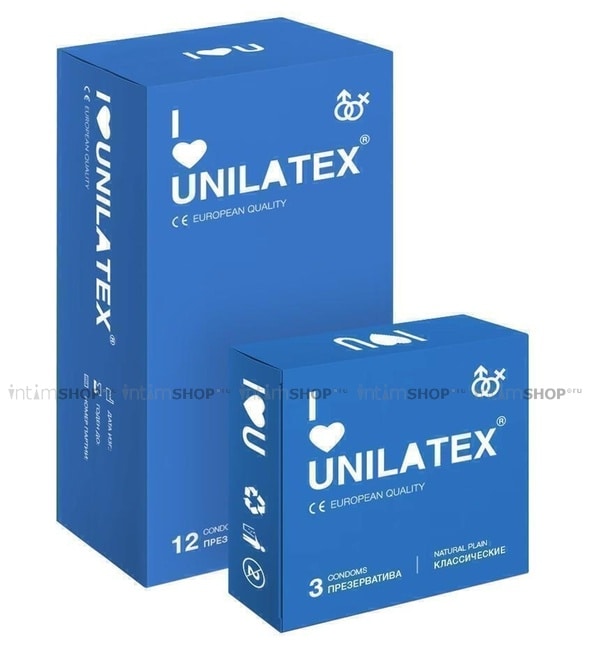 Презервативы Unilatex Natural Plain 12 шт.