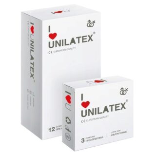 Презервативы Unilatex 12 шт + 3 шт в подарок, ультратонкие