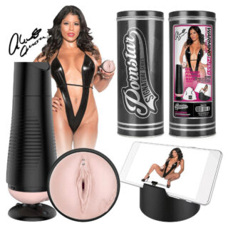 Мастурбатор-вагина Pornstar с пирсингом и подогревом Alexis Amore