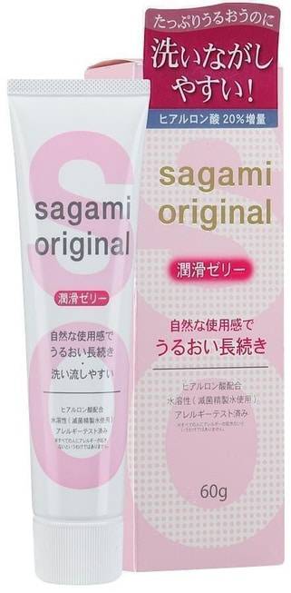 Лубрикант на водной основе Sagami Original 60 г