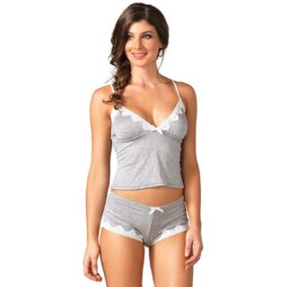 Комплект Leg Avenue - Jersey cami & short set, L
