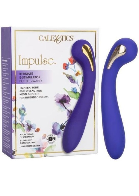 Вибромассажер для точки G с электростимуляцией Impulse Intimate Estim Petite G Wand California Exotic Novelties