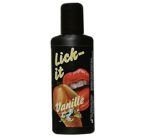 

Съедобный гель-лубрикант Lick It Vanillel - ваниль, 50 мл