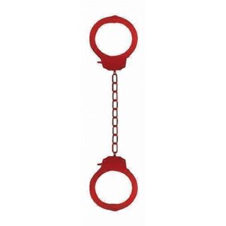 Наручники Pleasure Legcuffs Red SH-OU008Red