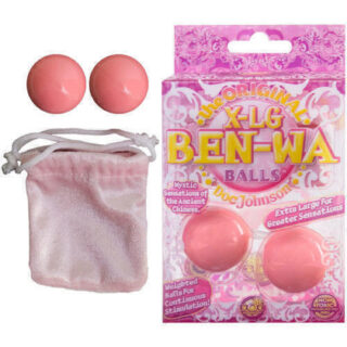 Вагинальные шарики Doc Johnson X-Large Ben Wa Balls, розовые