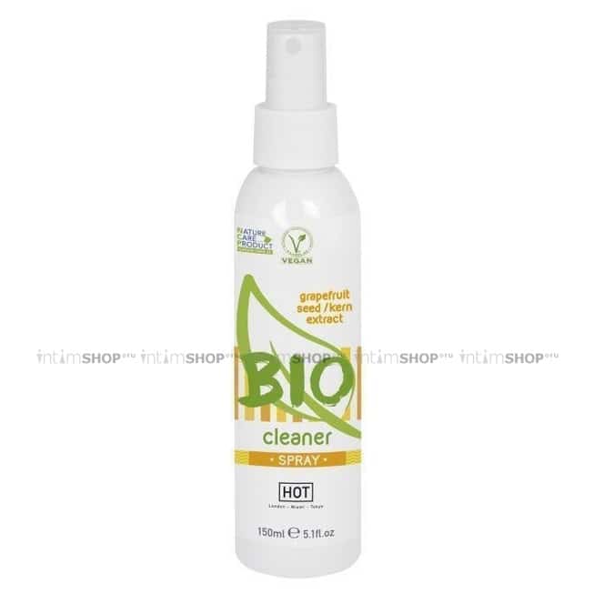Спрей Hot Bio Cleaner Spray для очистки секс игрушек, 150 мл