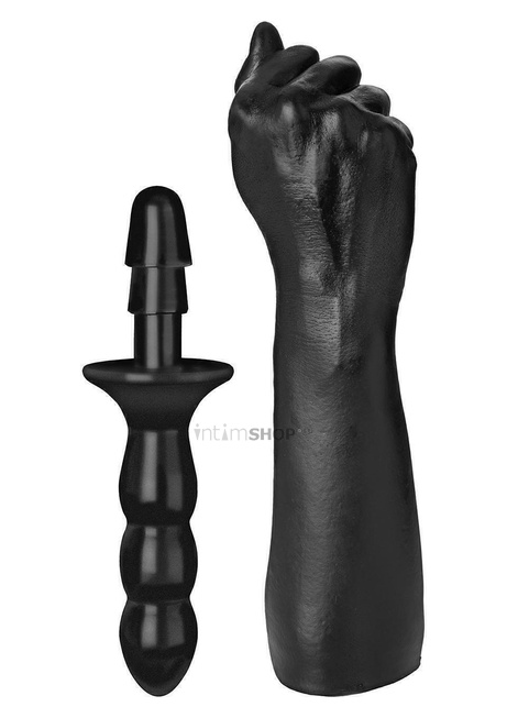 

Стимулятор с системой Doc Johnson TitanMen® – The Fist with Vac-U-Lock™ Compatible Handle, черный
