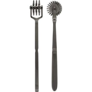 Стимулятор с тремя колесами Вартенберга KINK - Spike - Solid Metal Pinwheel