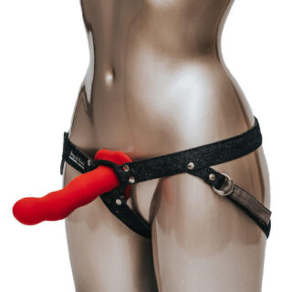 Трусики для страпона Fun Factory Strap & Bound Invisible Denim 3, черные