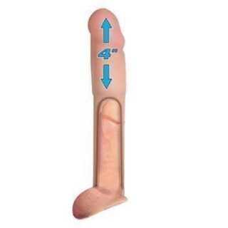 Насадка-удлиннитель Transformer Penis Extension, телесная - Topco Sales