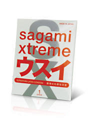 Ультратонкие Презервативы Sagami Xtreme SUPERTHIN №1