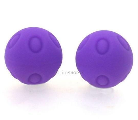 

Вагинальные шарики Wicked рельефные фиолетовые