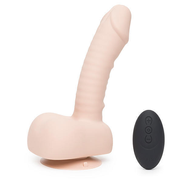 Вибратор Uprize Remote Control AutoErect Vibrating Dildo, телесный