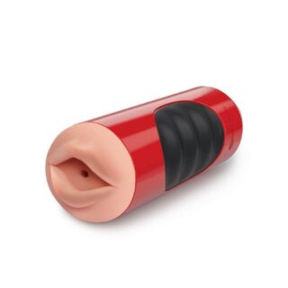 Вибромастурбатор-ротик в мягкой тубе Pipedream Extreme Toyz Mega Grip Vibrating Stroker Mouth