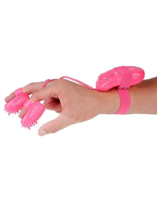 Вибронасадки на пальчики с пультом Neon Magic Touch Finger Fun