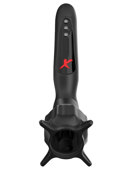 Вибростимулятор для головки с эффектом всасывания PipeDream Vibrating Roto-Sucker, чёрный