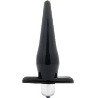 Вибровтулка Анальная Plug & Vibro Bullet TOYFA Black&Red черная