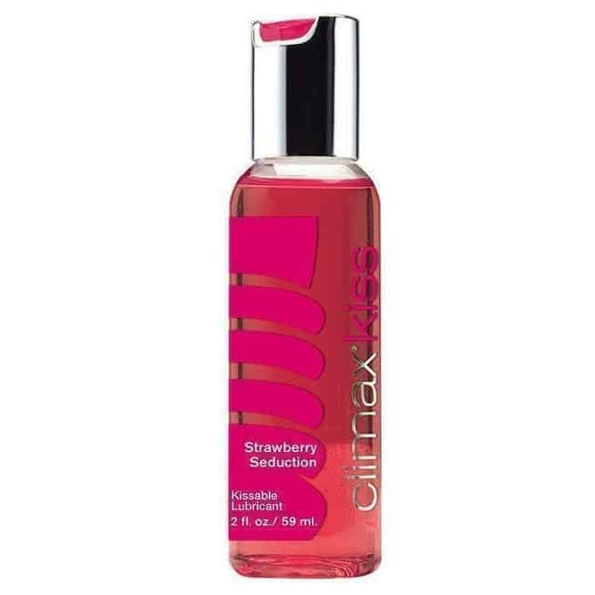 Вкусовой лубрикант Climax® Kiss Клубника, 59 мл