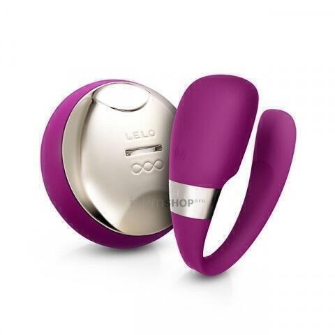 Вибромассажер для пар Lelo Tiani 3 с пультом, фиолетовый от IntimShop