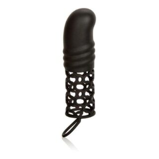 Закрытая насадка с подхватом мошонки Silicone Extension - California Exotic Novelties