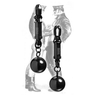 Зажимы на Соски Tom of Finland, чёрный