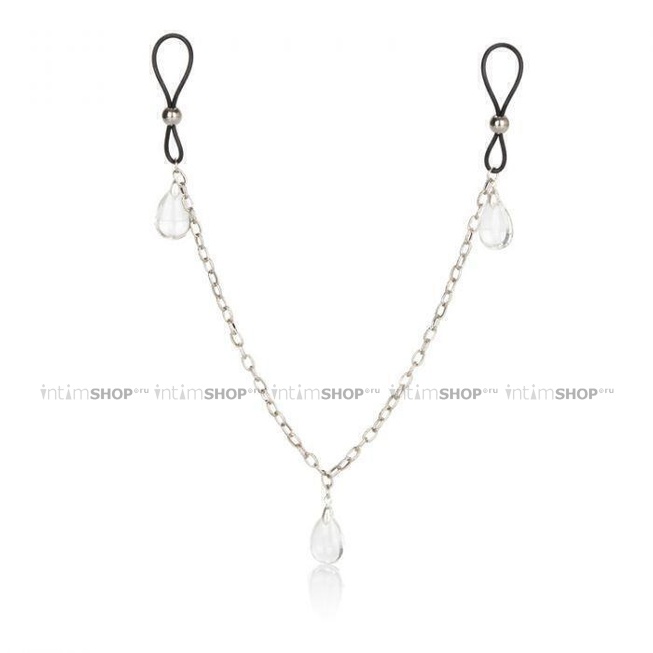

Зажимы-удавки для сосков Nipple Play® Non-Piercing Nipple Chain Jewelry Crystal
